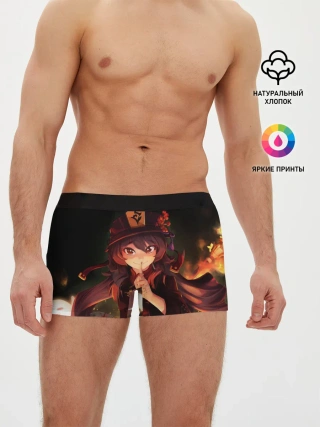 Мужские трусы боксеры / Hu Tao GENSHIN IMPACT
