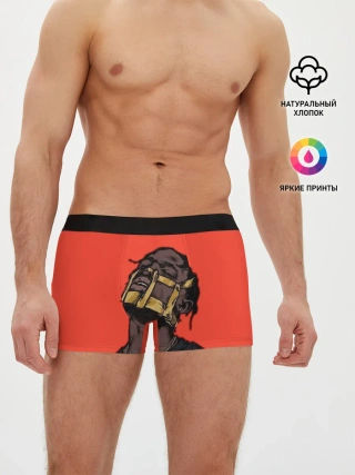 Мужские трусы боксеры / Арт с Тревисом