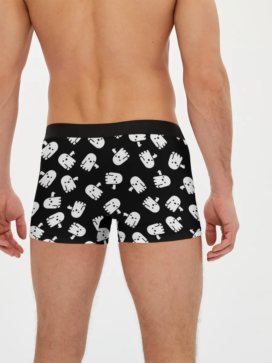 Мужские трусы боксеры / BOO! ПРИВЕДЕНИЕ ХЕЛЛОУИН