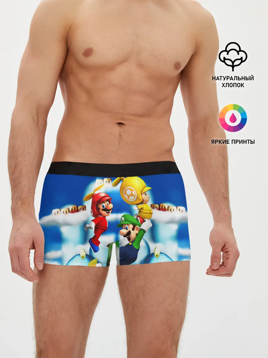 Мужские трусы боксеры / SuperFlyMario