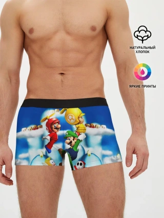 Мужские трусы боксеры / SuperFlyMario