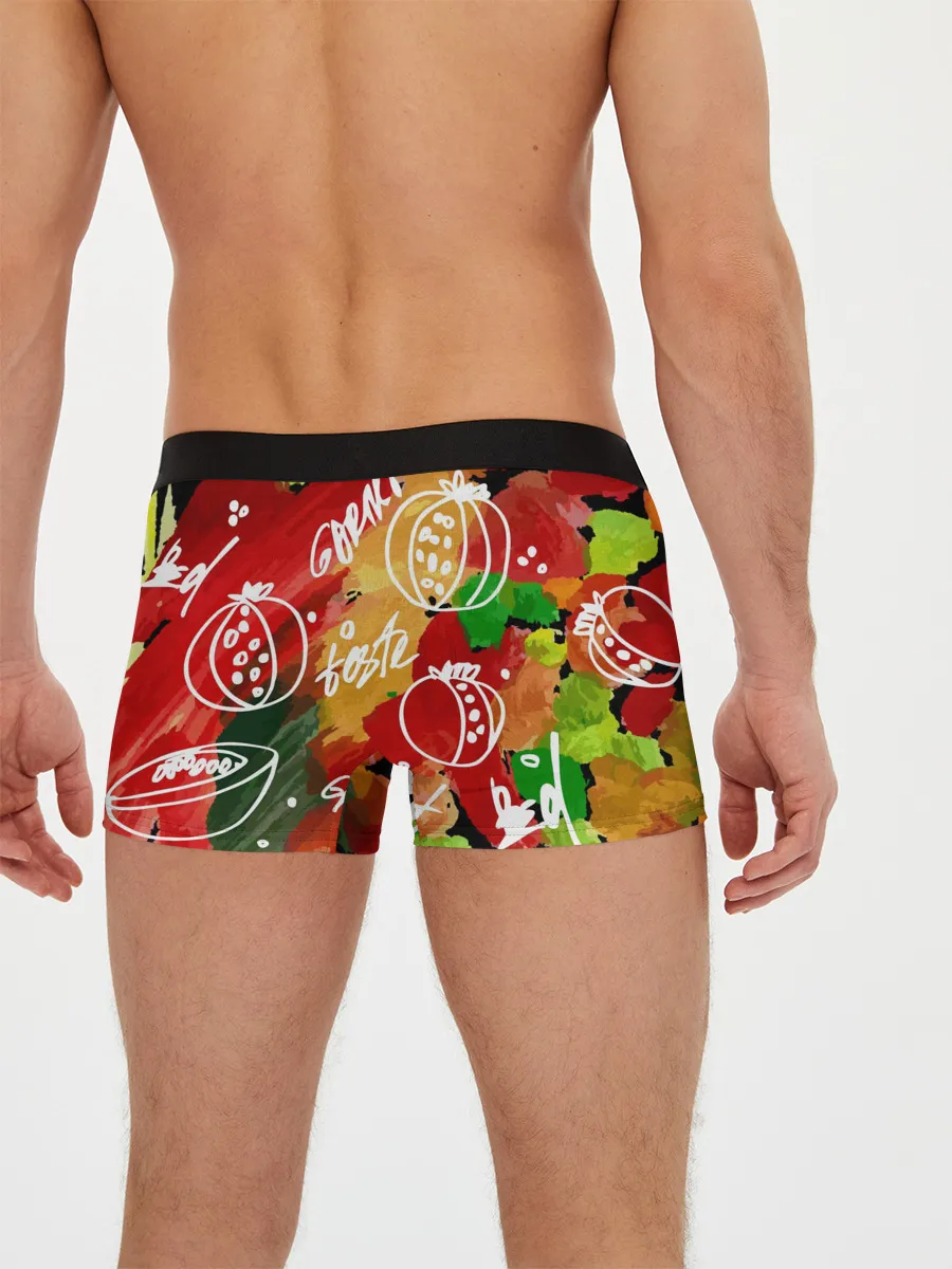 Мужские трусы боксеры / Вкус граната