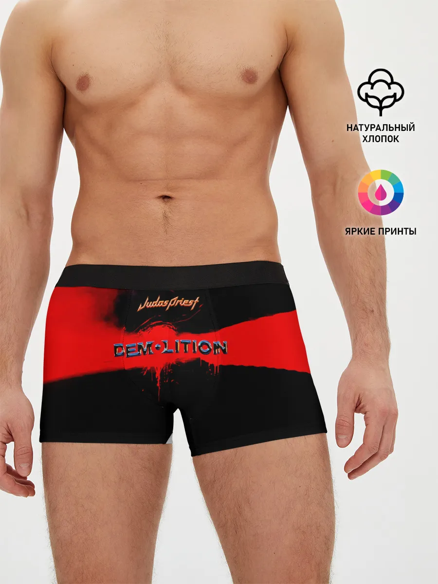 Мужские трусы боксеры / Demolition - Judas Priest