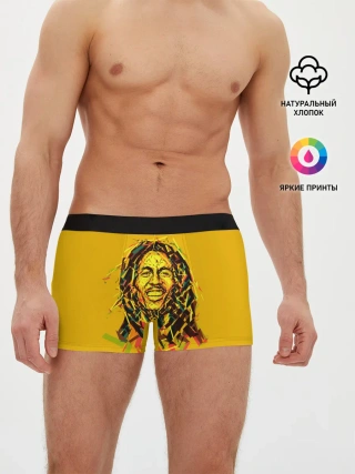 Мужские трусы боксеры / Радостный Боб