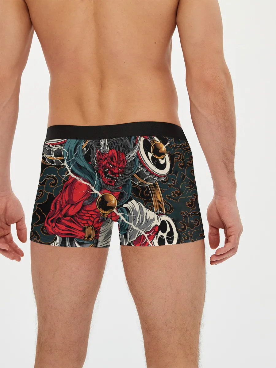 Мужские трусы боксеры / БОГ ГРОМА РАЙДЗИН