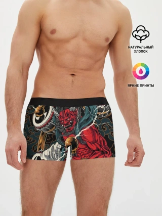 Мужские трусы боксеры / БОГ ГРОМА РАЙДЗИН