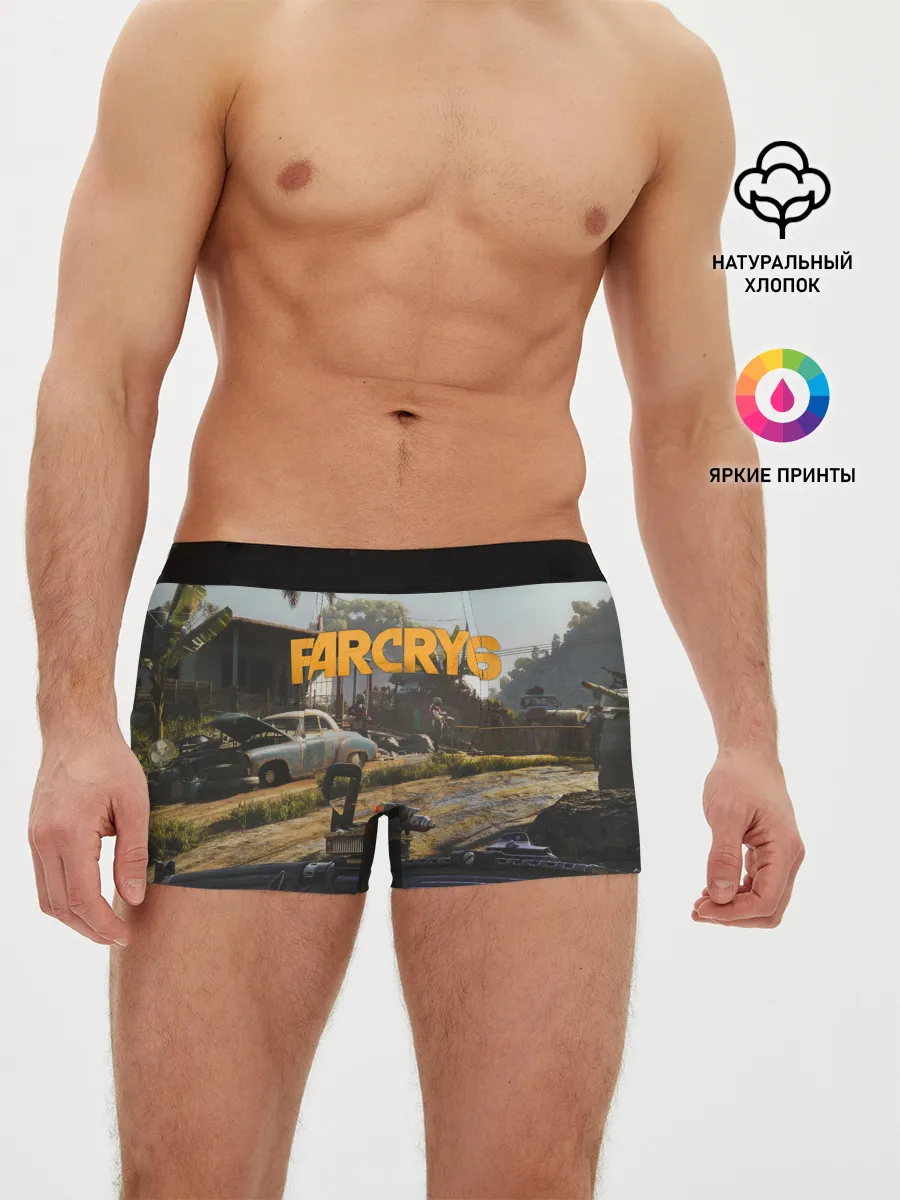 Мужские трусы боксеры / Far Cry 6 game art