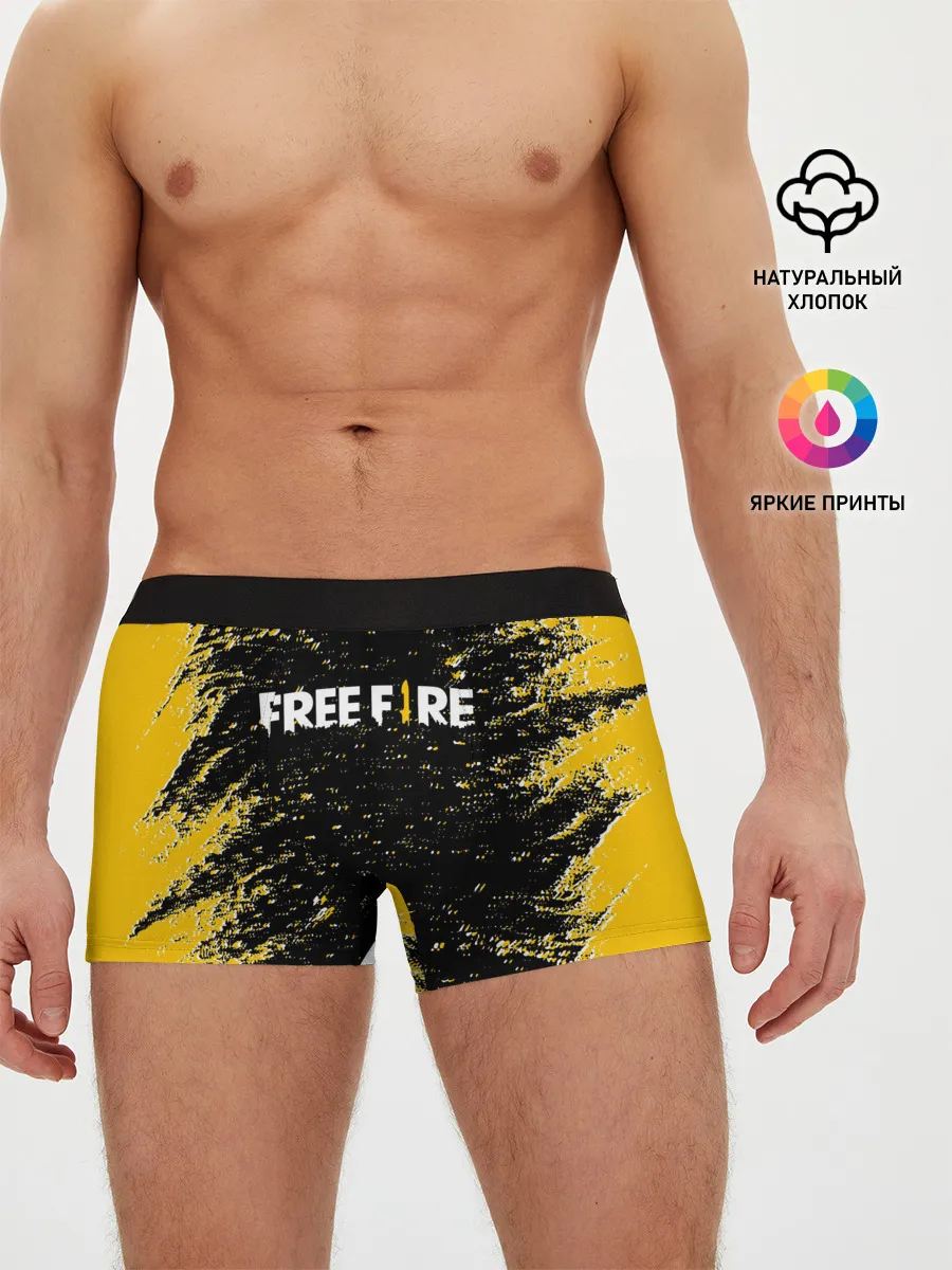 Мужские трусы боксеры / Garena Free Fire - День Booyah.