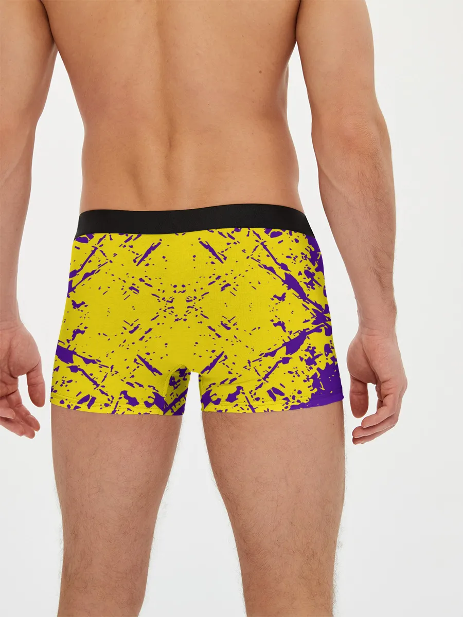 Мужские трусы боксеры / ЛЕЙКЕРС| LOS ANGELES LAKERS,