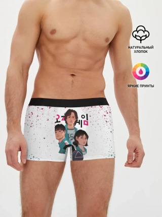 Мужские трусы боксеры / 067 | 218 | 456 | Коп