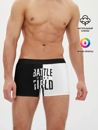 Мужские трусы боксеры / БАТЛФИЛД 2042 | ЛОГОТИП