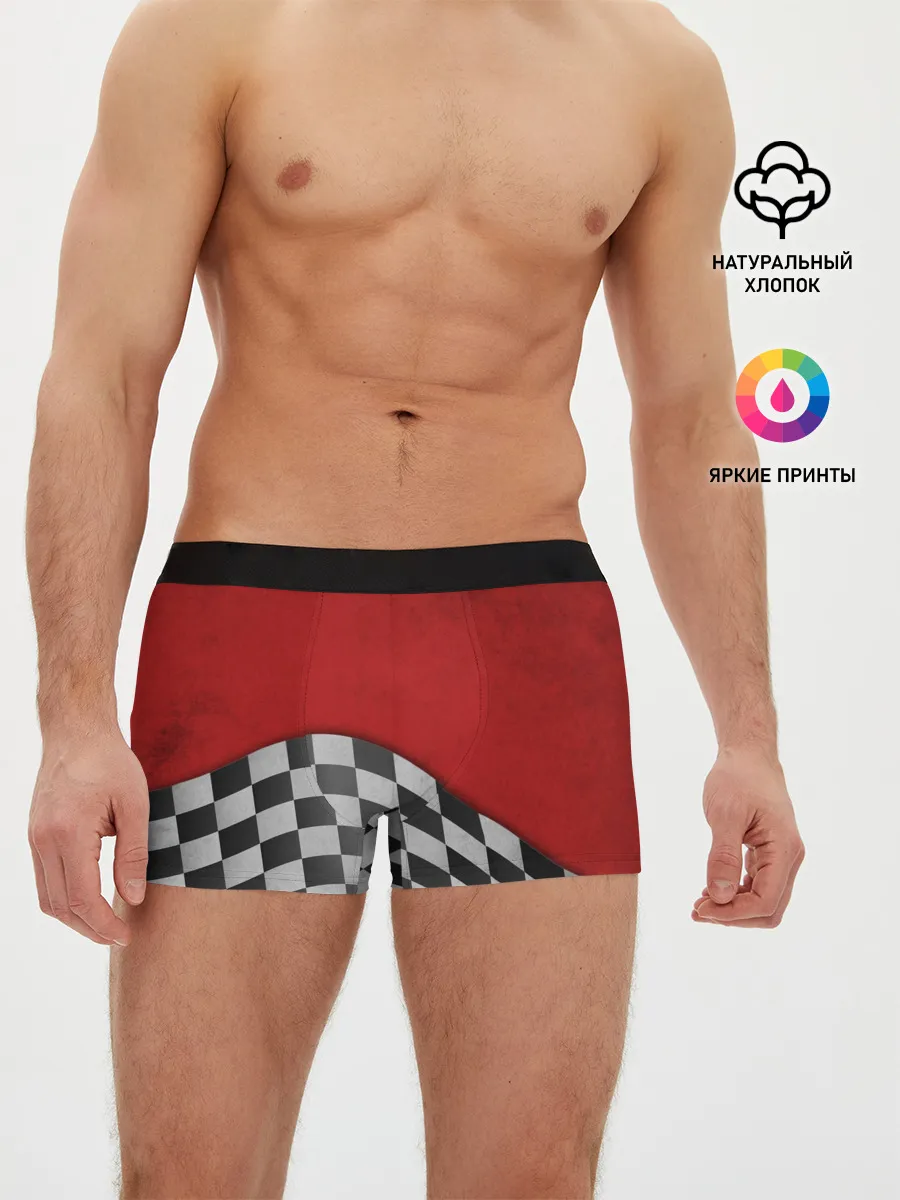 Мужские трусы боксеры / Финиш