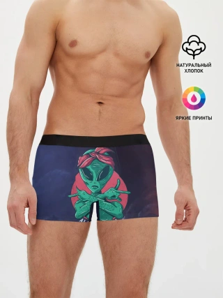 Мужские трусы боксеры / Инопланетянин | Гангста