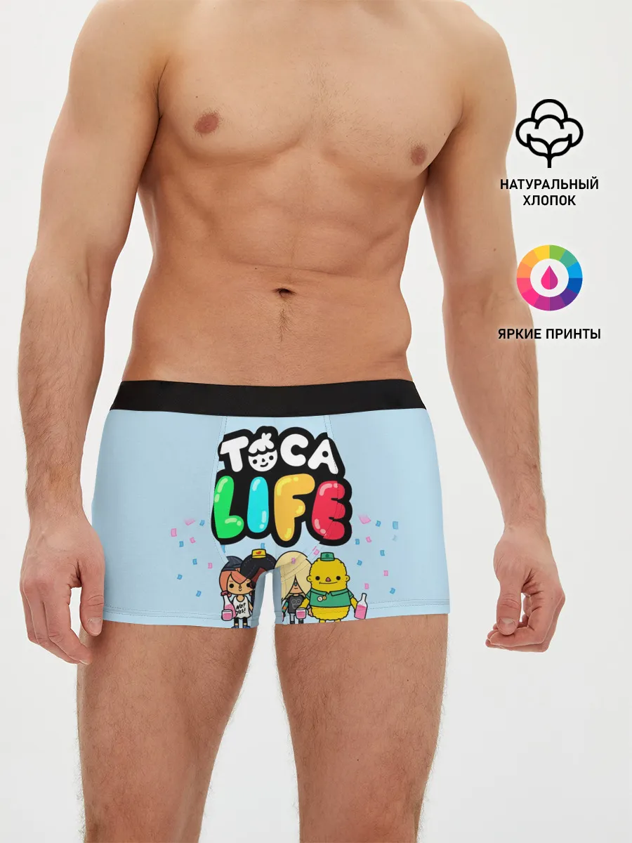 Мужские трусы боксеры / Toca Boca | Тока бока праздник