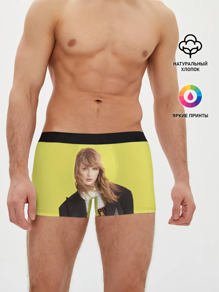 Мужские трусы боксеры / Тэйлор на ветру