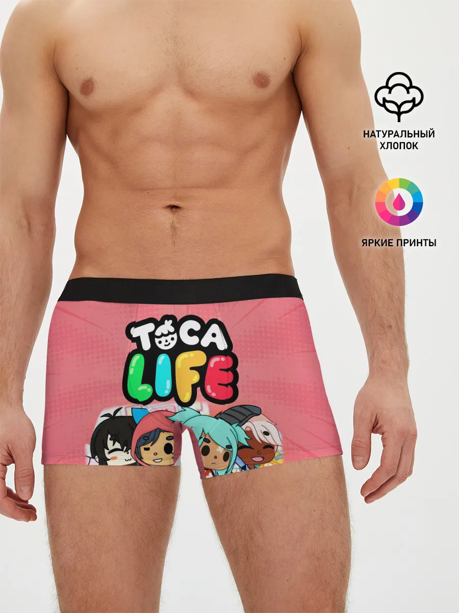Мужские трусы боксеры / Toca Boca | Тока бока персонажи игры