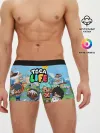 Мужские трусы боксеры / Toca Boca | Тока бока Рита, Зик, Нари, Леон