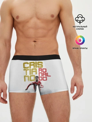 Мужские трусы боксеры / Криштиану Роналду, Манчестер