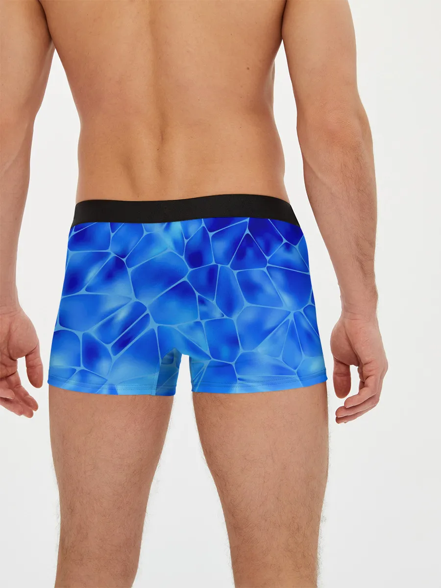 Мужские трусы боксеры / Ice Under Water
