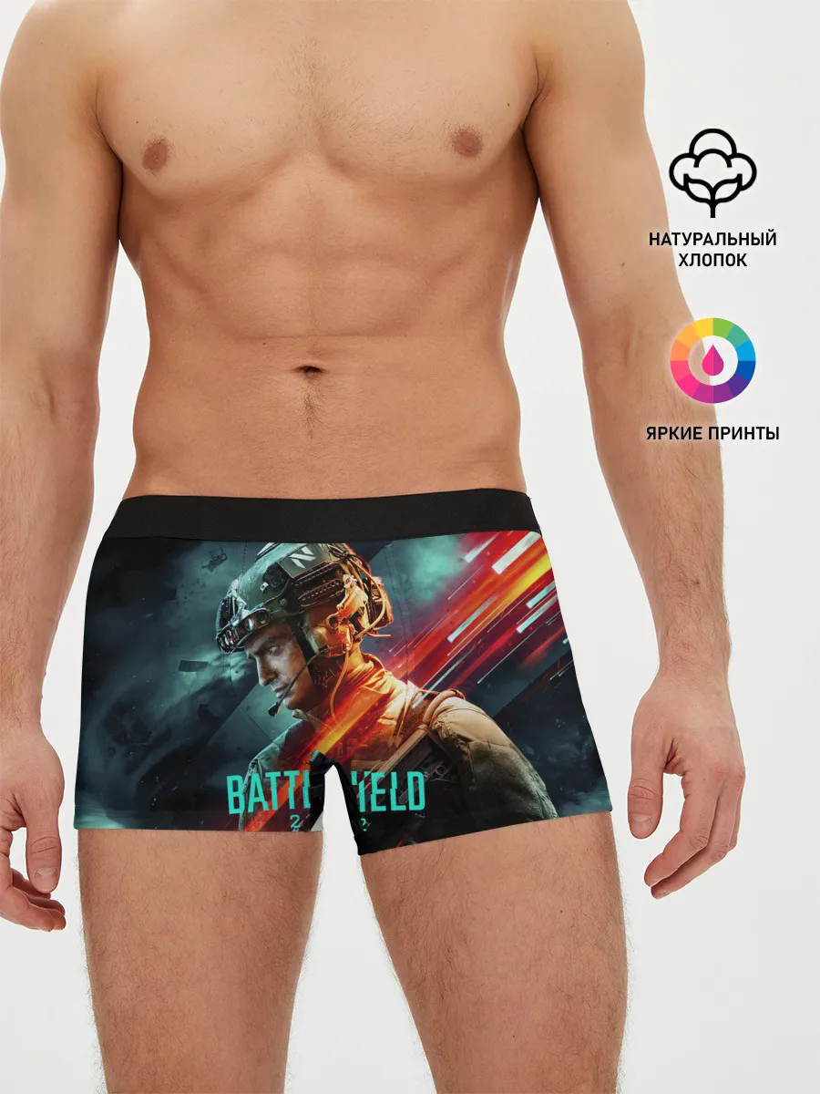 Мужские трусы боксеры / Battlefield 2042 game art
