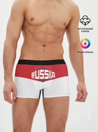 Мужские трусы боксеры / Russia