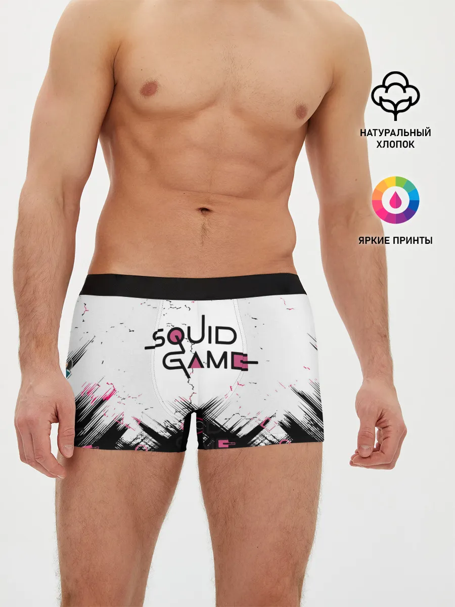 Мужские трусы боксеры / SQUID GAME | ИГРА В КАЛЬМАРА,