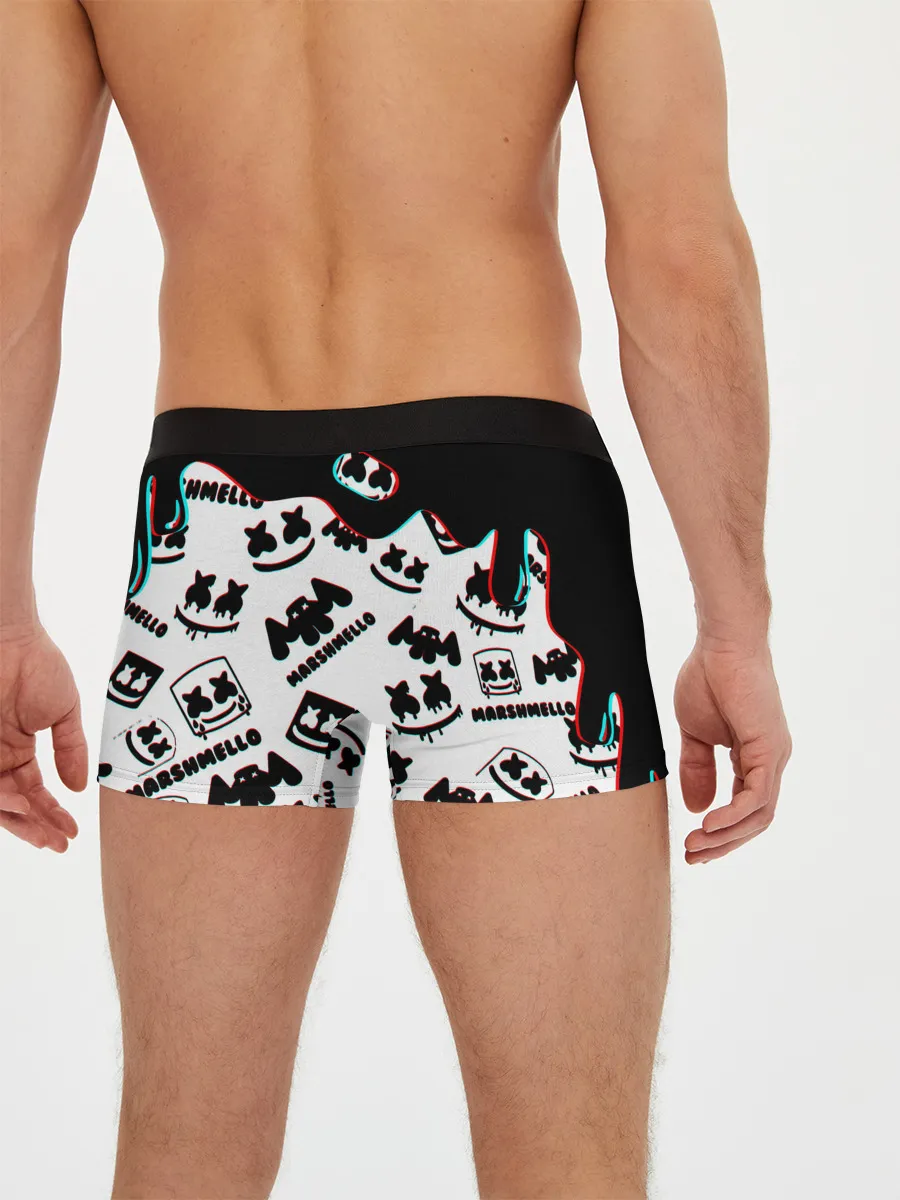 Мужские трусы боксеры / MARSHMELLO GLITCH.