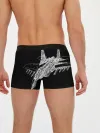 Мужские трусы боксеры / Истребитель штрихом ВВС России