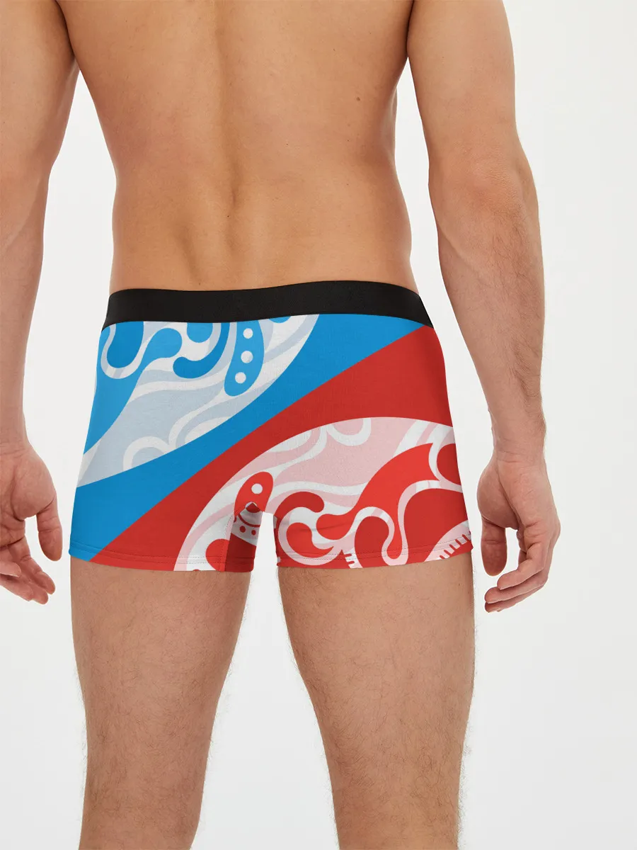 Мужские трусы боксеры / Россия! Герб