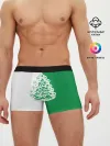 Мужские трусы боксеры / Зелёная Ёлочка