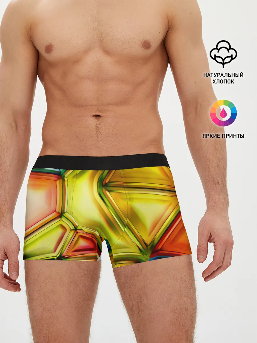 Мужские трусы боксеры / Абстрактная абстракция