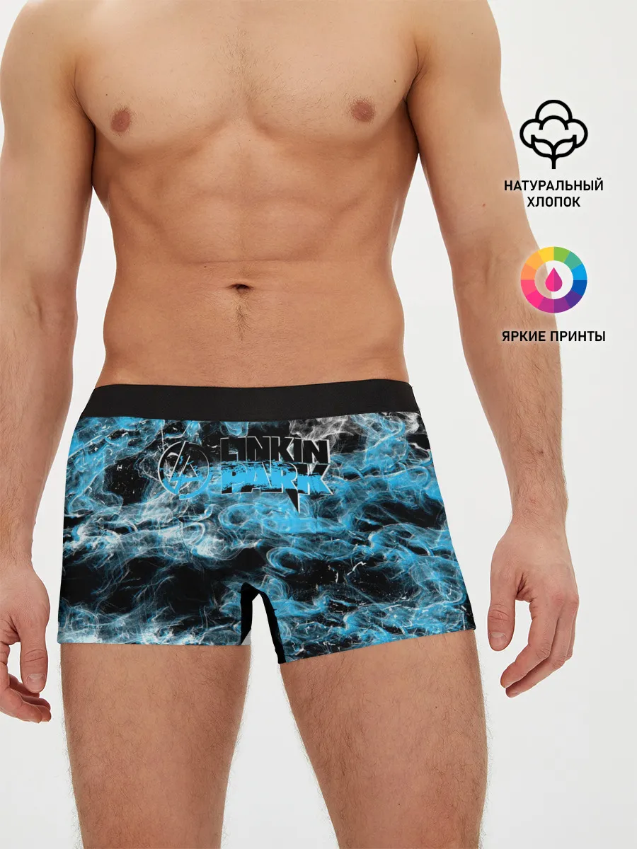 Мужские трусы боксеры / Линкин Парк Рок