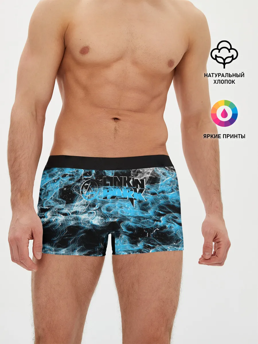 Мужские трусы боксеры / Линкин Парк Рок