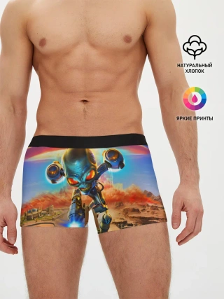 Мужские трусы боксеры / Destroy all Aliens