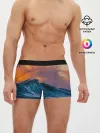 Мужские трусы боксеры / Закат над волной