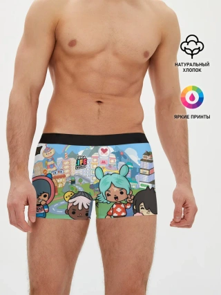 Мужские трусы боксеры / Toca Boca | Мир