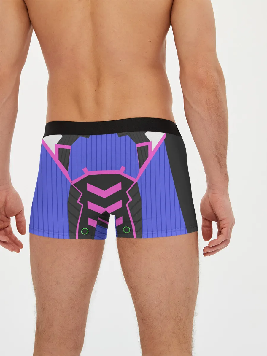 Мужские трусы боксеры / НЕОНОВЫЙ КОСТЮМ / БРОНЯ / УНИСЕКС
