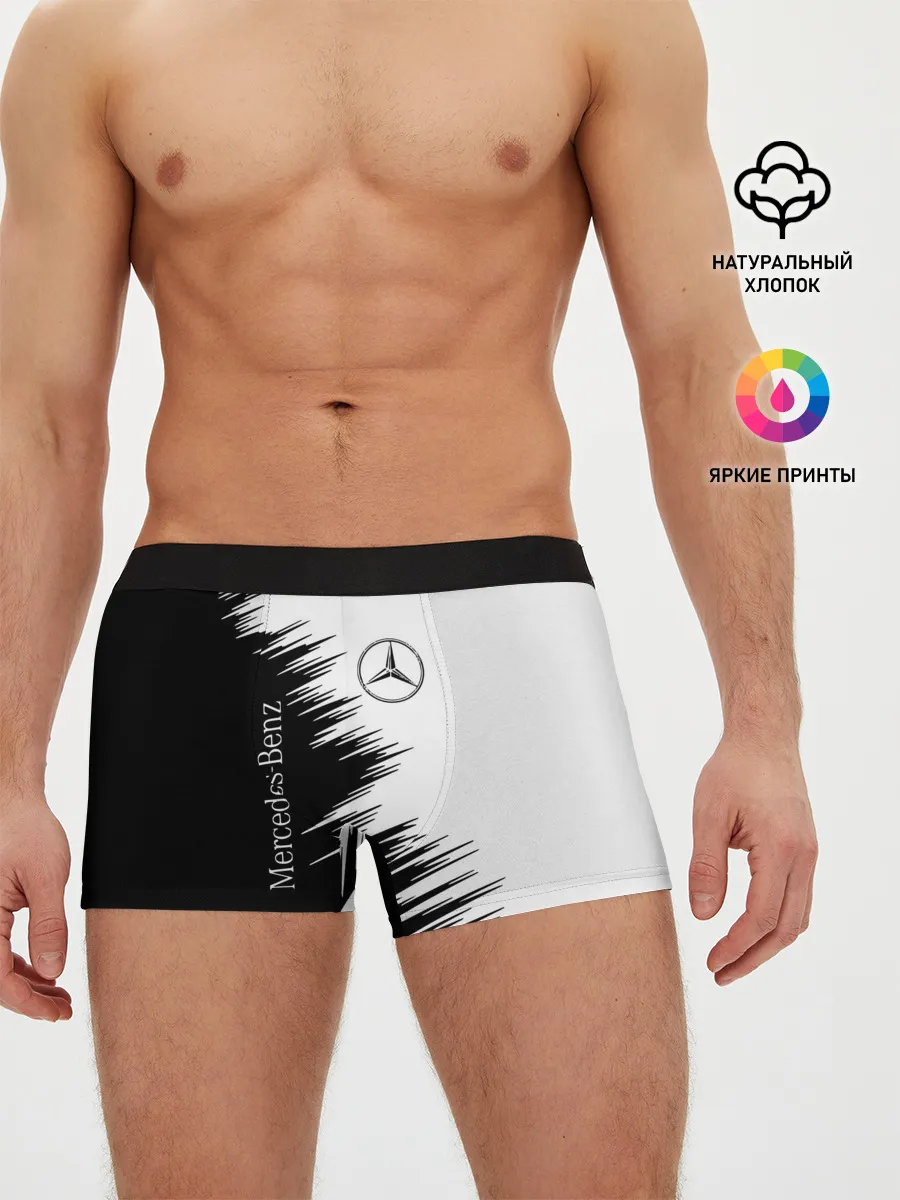 Мужские трусы боксеры / mercedes benz