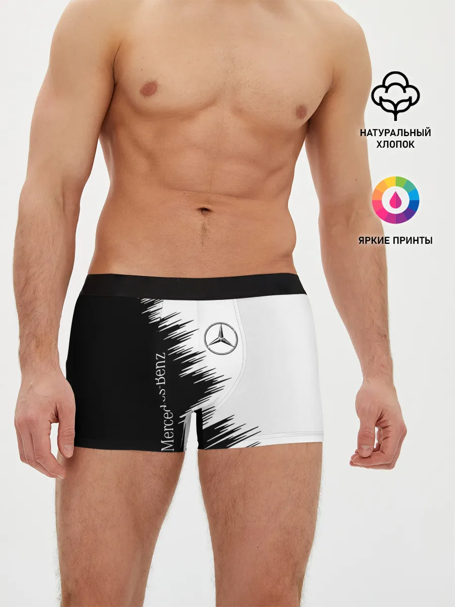 Мужские трусы боксеры / mercedes benz