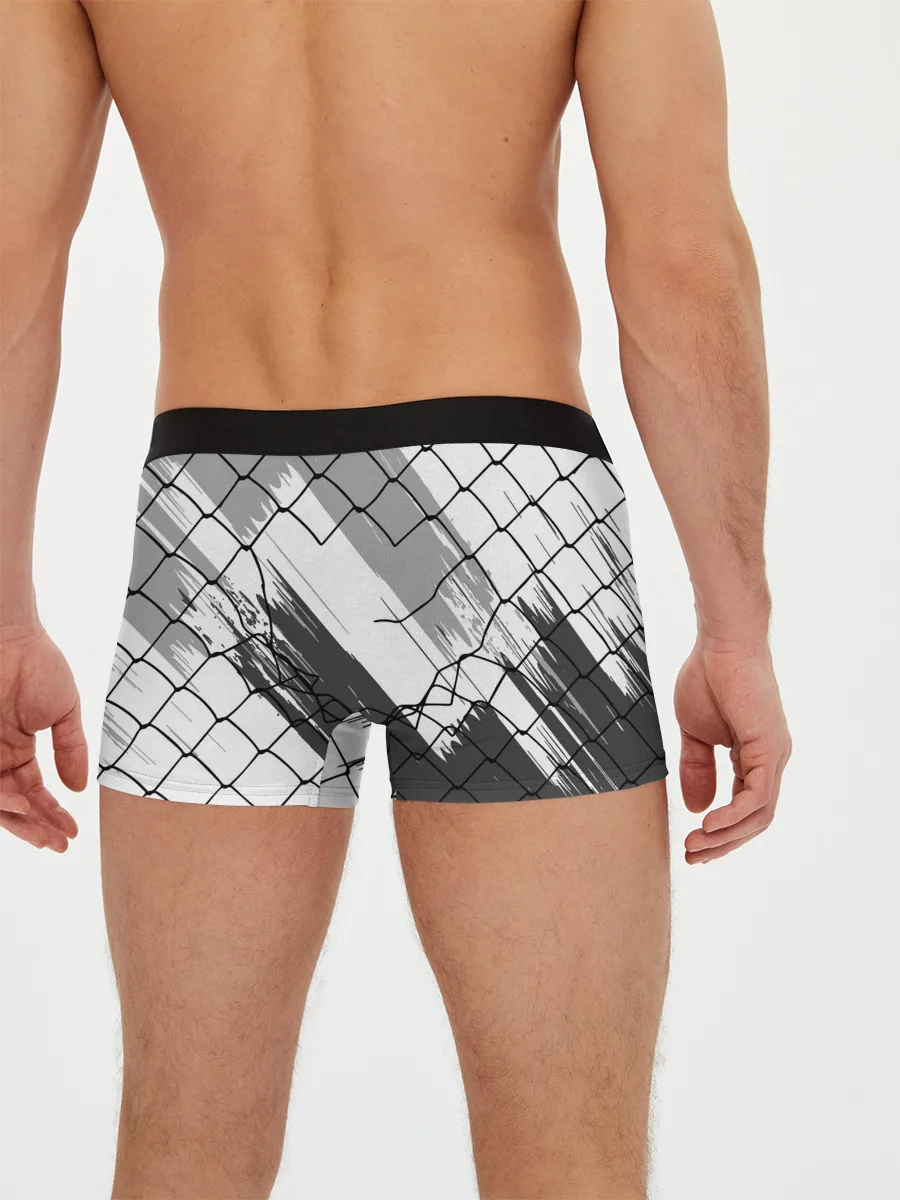 Мужские трусы боксеры / Чёрный клевер бык за решеткой.