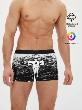 Мужские трусы боксеры / Чёрный клевер: Бык.