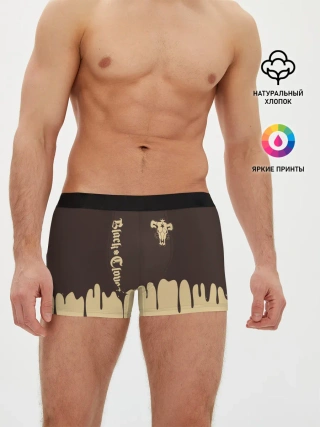 Мужские трусы боксеры / Black clover: Bull