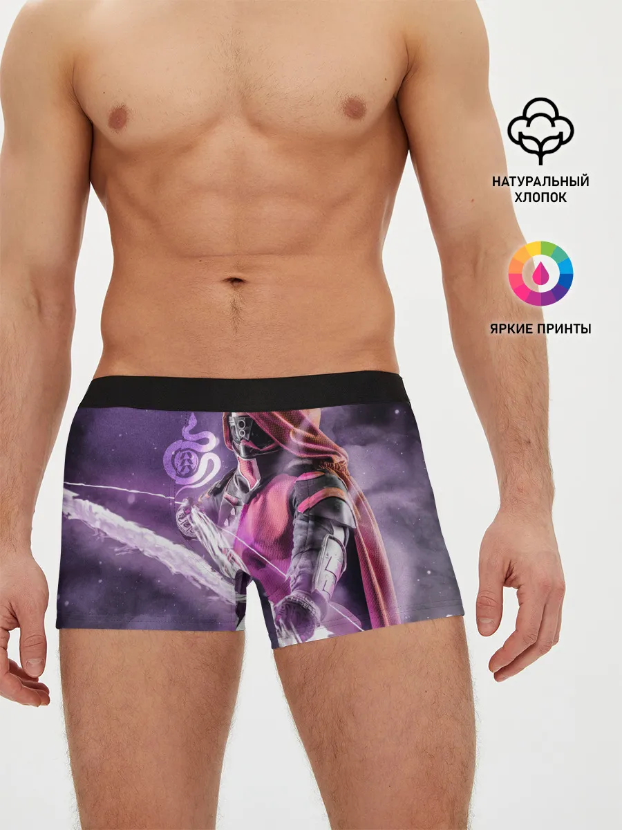 Мужские трусы боксеры / DESTINY 2 HUNTER LOGO