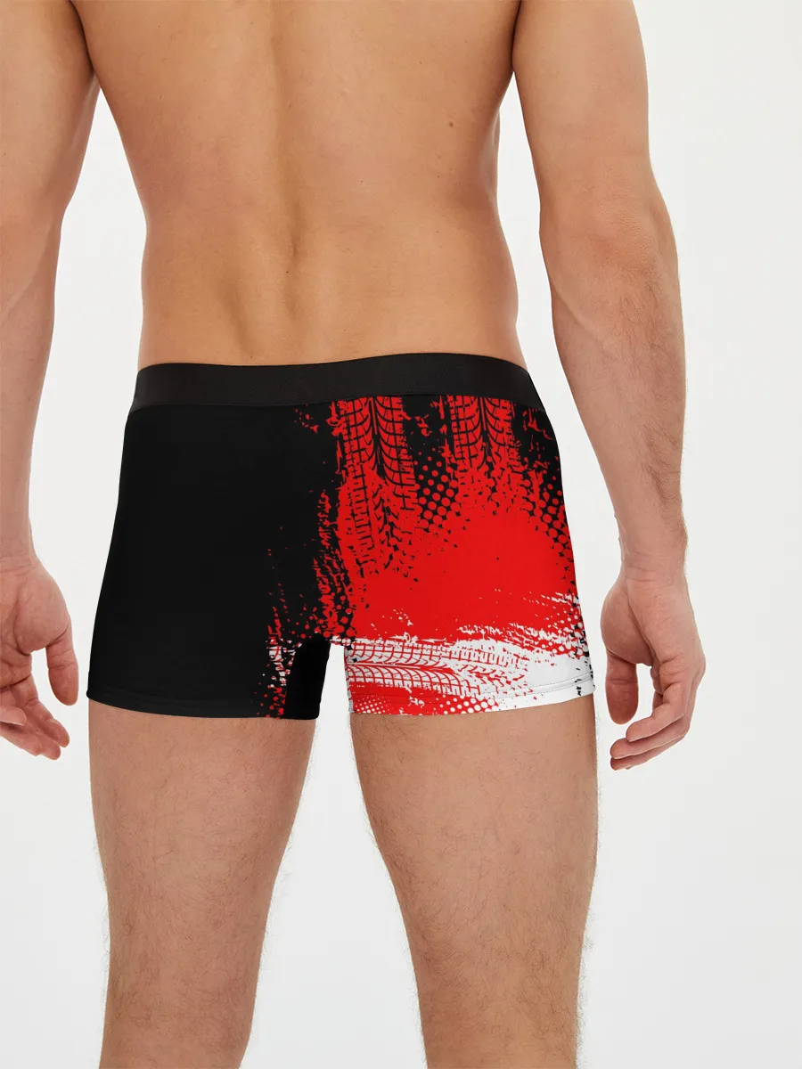 Мужские трусы боксеры / Тойота Тундра следы шин