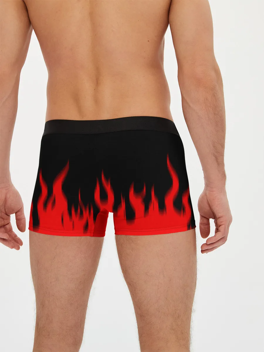 Мужские трусы боксеры / Берсерк огонь.
