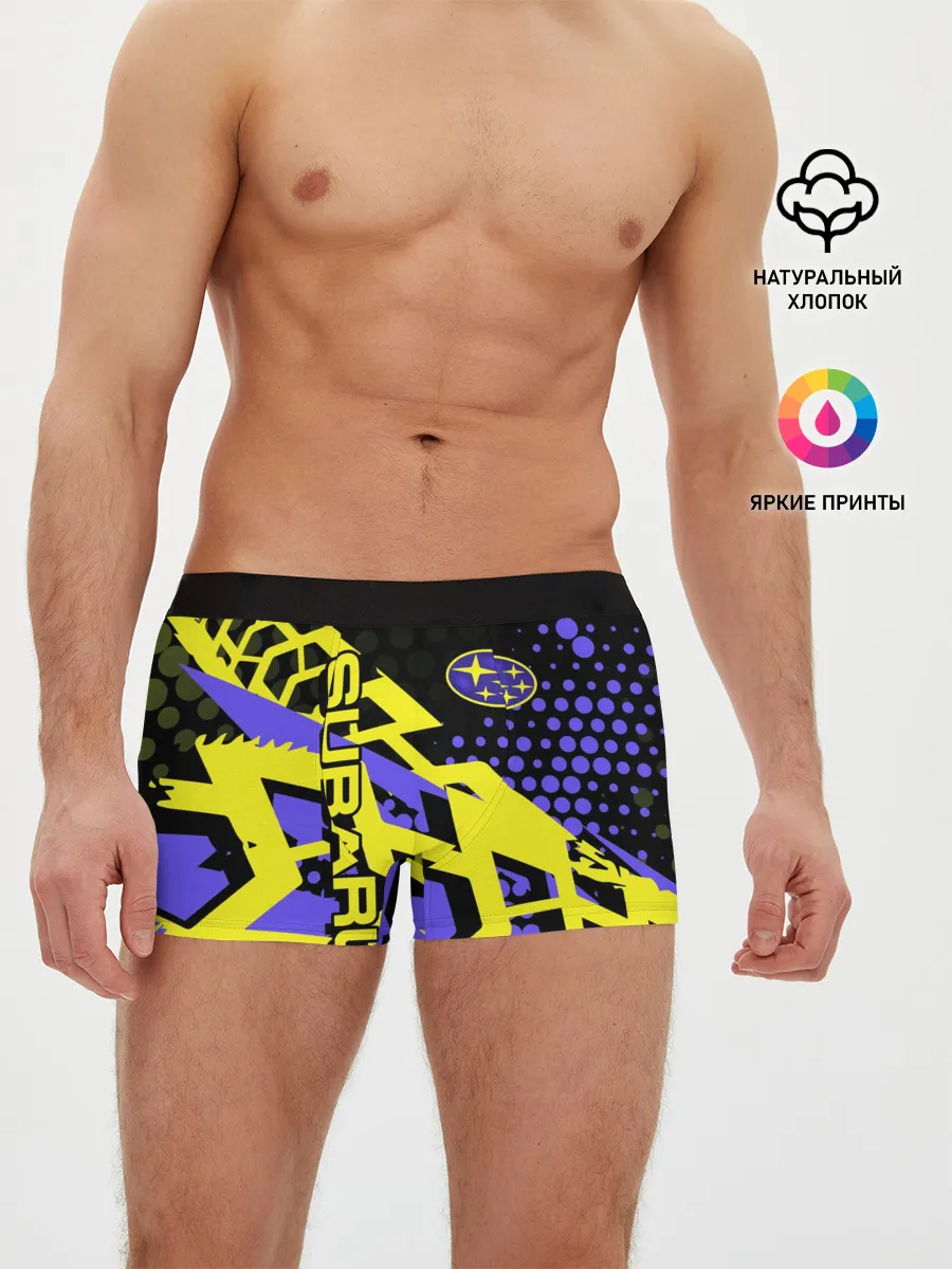 Мужские трусы боксеры / Subaru