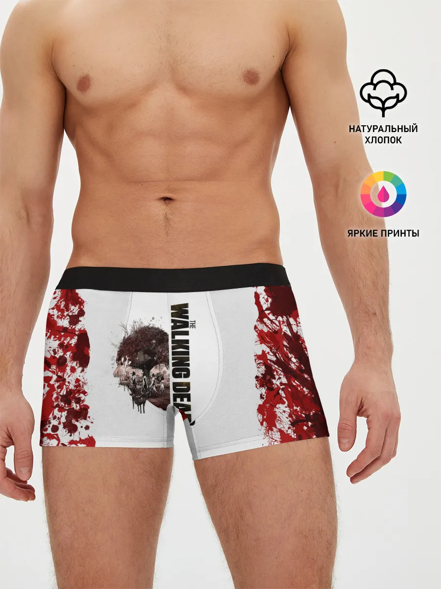 Мужские трусы боксеры / Ходячие Мертвецы 11