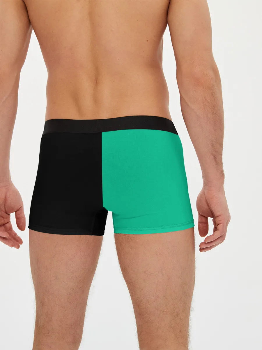 Мужские трусы боксеры / СПЛИТ МАСКА СЯО