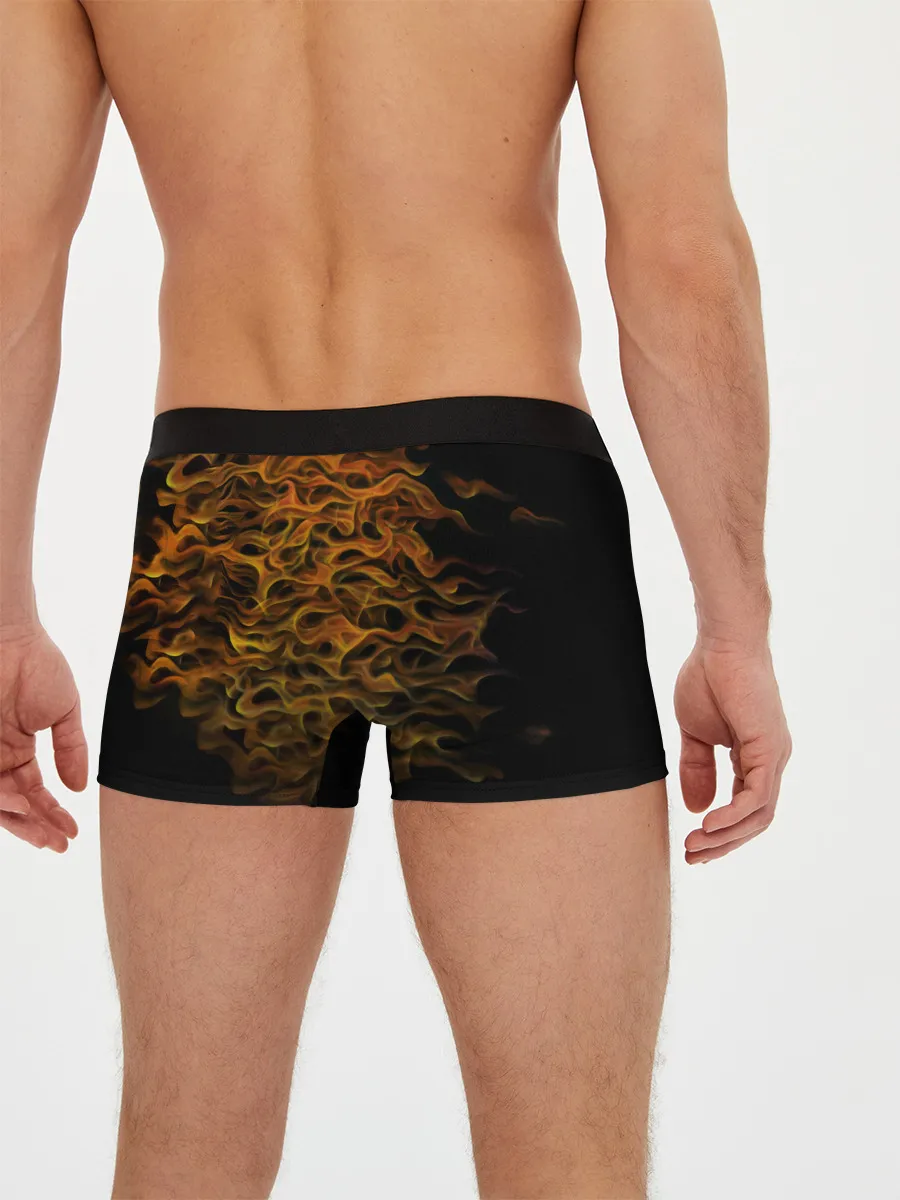 Мужские трусы боксеры / ПЛАМЕННЫЙ ЛЕВ