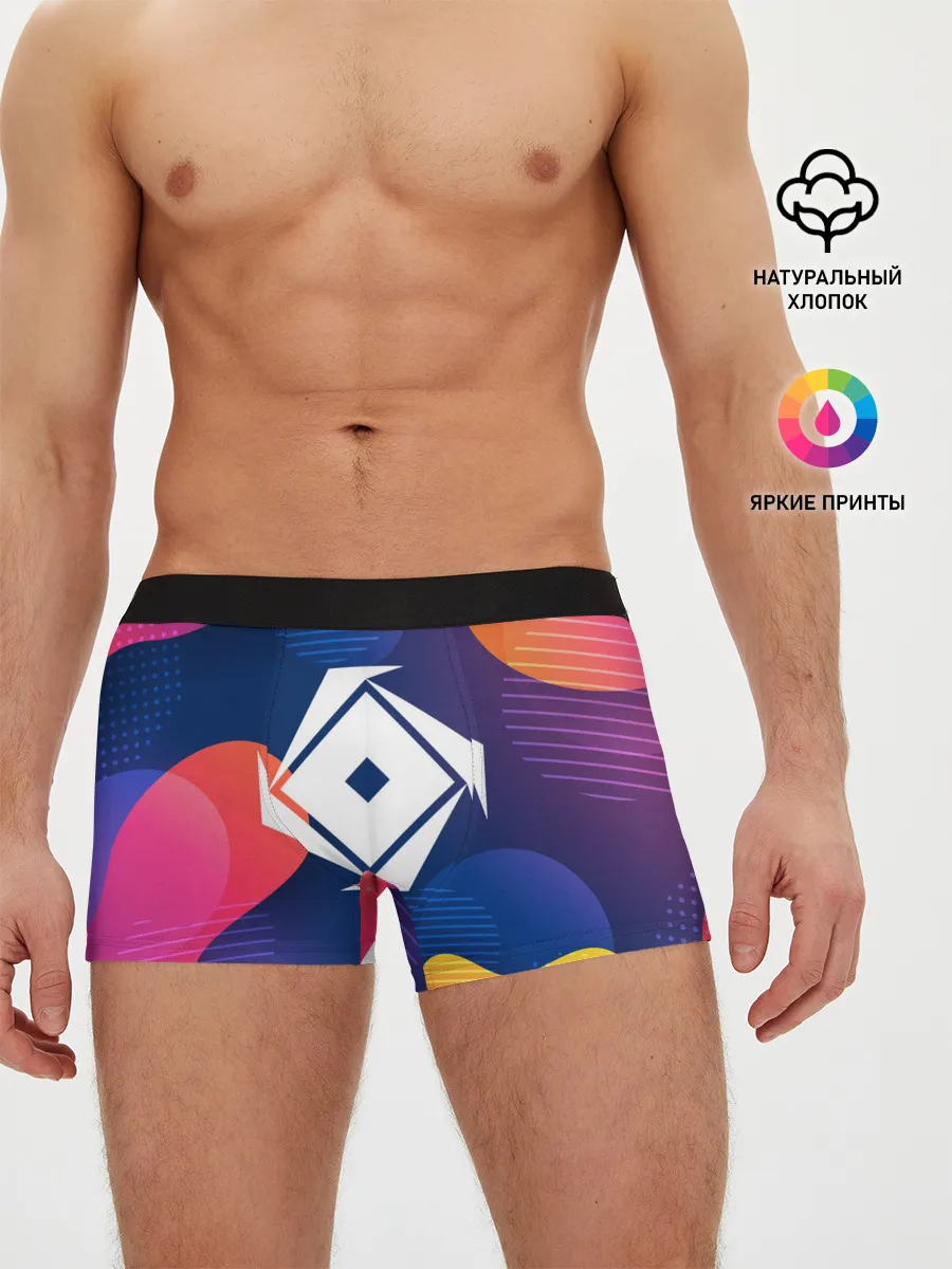 Мужские трусы боксеры / РОБЛОКС ЛОГО | LOGO